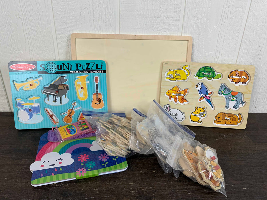 used BUNDLE Toddler-Preschool Puzzles