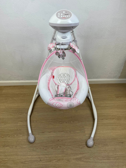 used Fisher Price 2-in-1 Deluxe Cradle 'n Swing