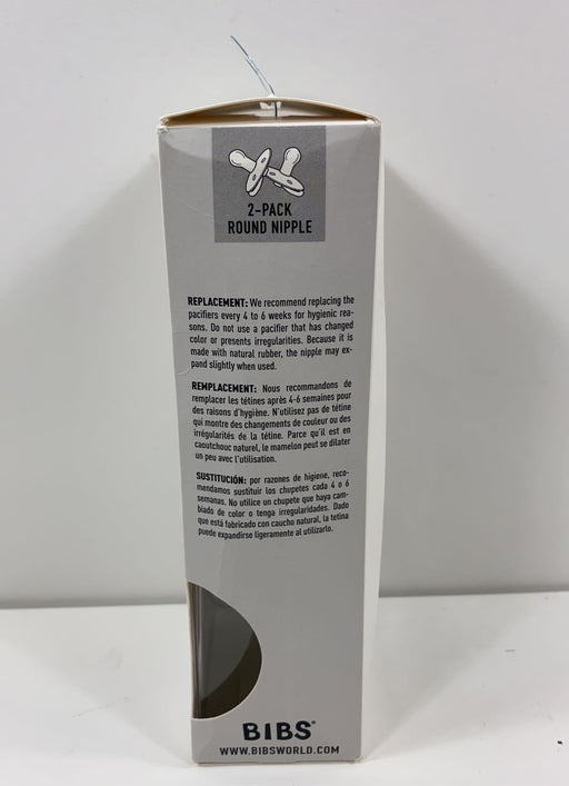 secondhand Bibs 2-Pack Pacifiers, Size 1, Sage/Cloud