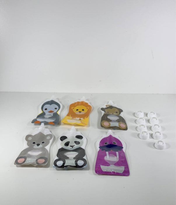 Shop Squooshi Reusable Food Pouches 5 oz-6 Count at GoodBuy Gear