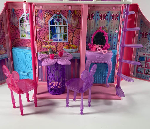 secondhand Barbie Mariposa And The Princess Castle Playset