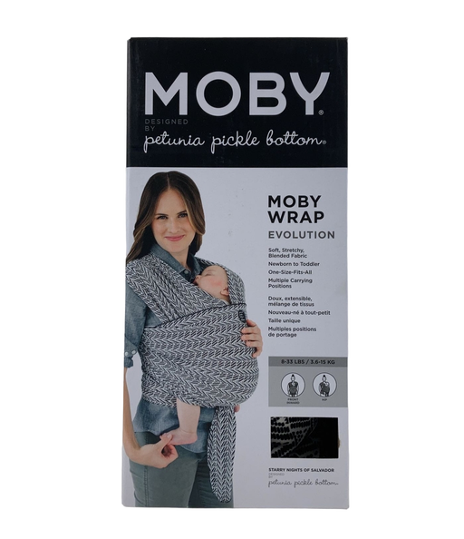 used Moby Evolution Baby Carrier, Starry Nights Of Salvador