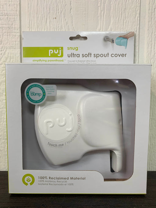 used Puj Ultra Soft Spout Cover, White