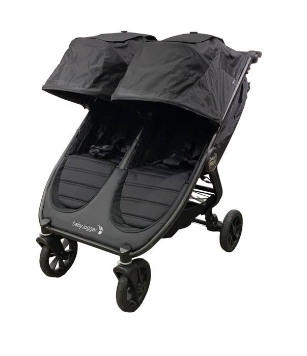 secondhand Baby Jogger City Mini GT2 Double Stroller, 2022, Jet