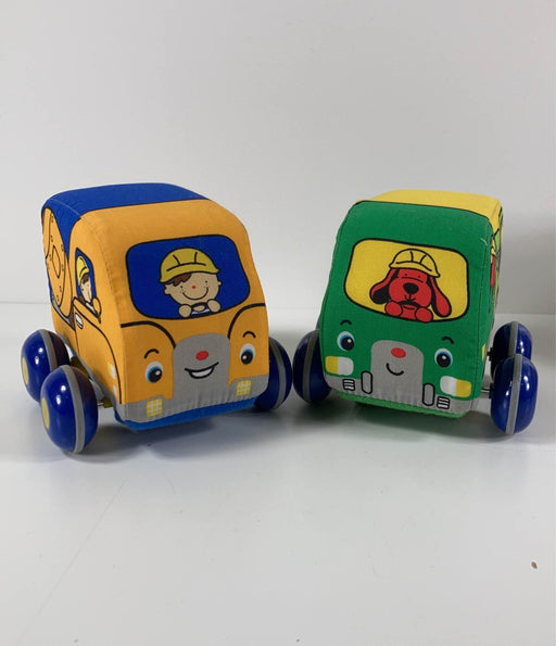 secondhand Melissa & Doug Pull Back Toddler Cars