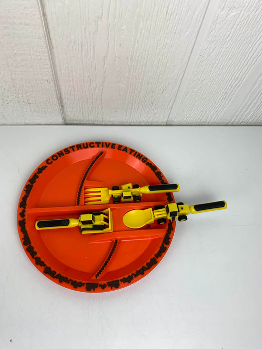 used uncommongoods Construction Plate & Utensils