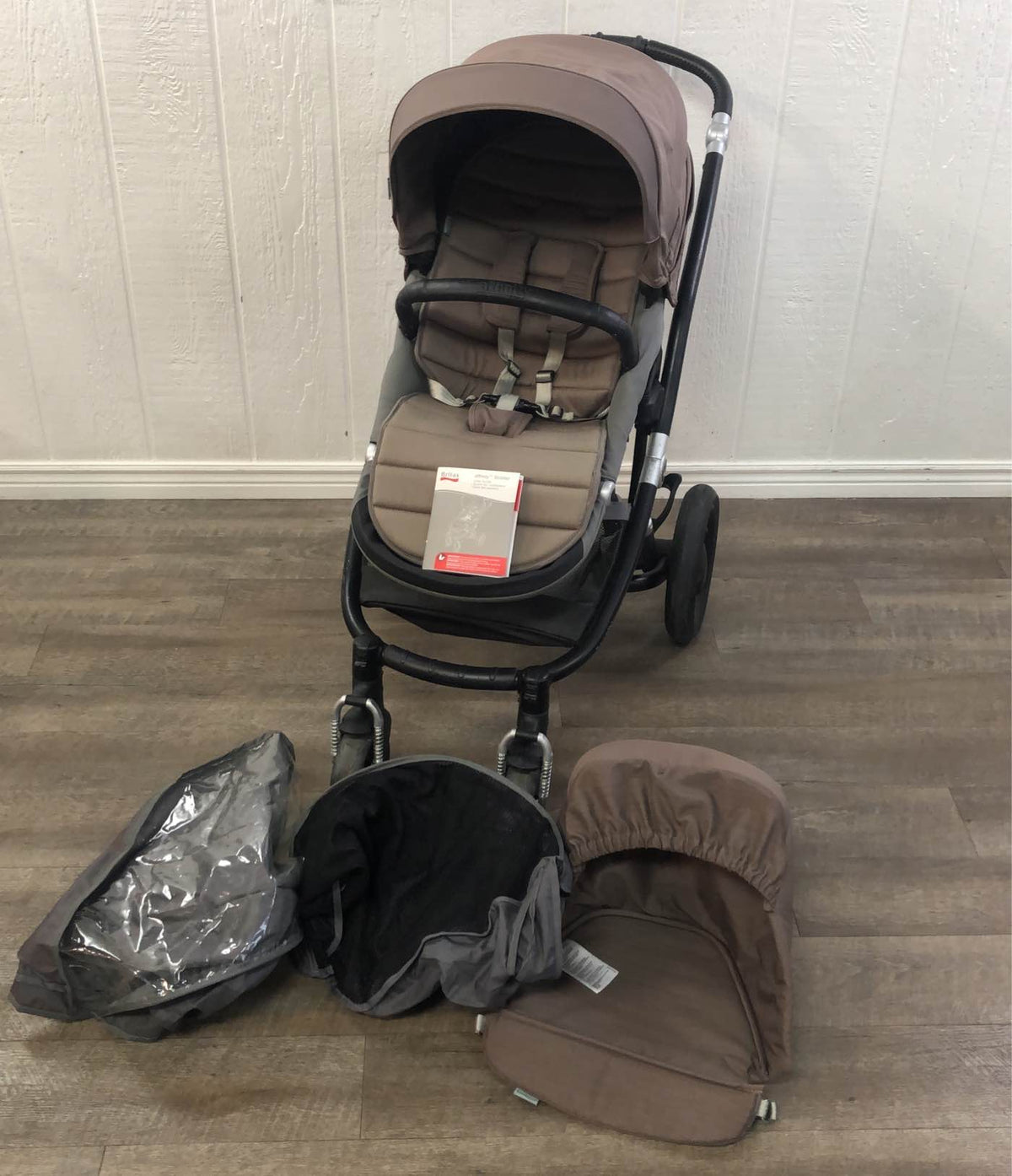 Britax Affinity Stroller, Fossil Brown, 2014