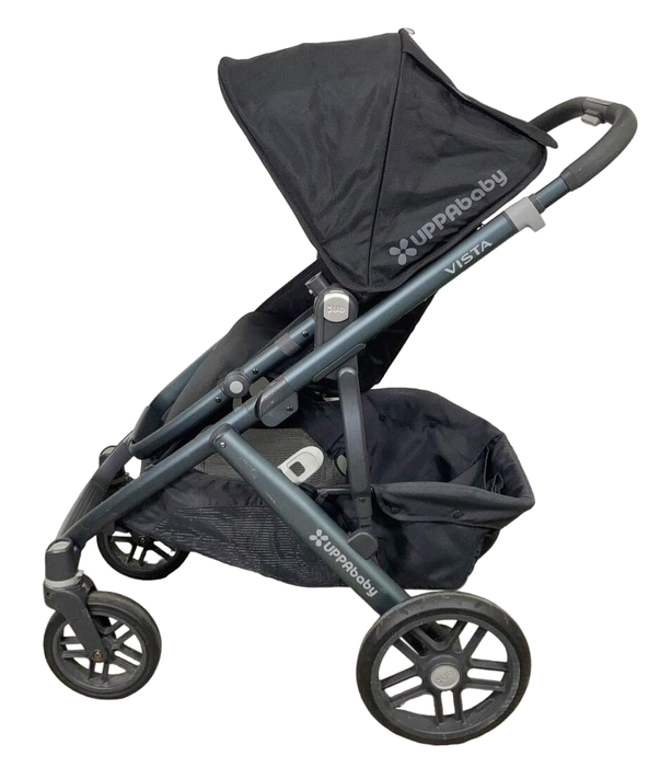 secondhand UPPAbaby VISTA Stroller, Jake (Black), 2016