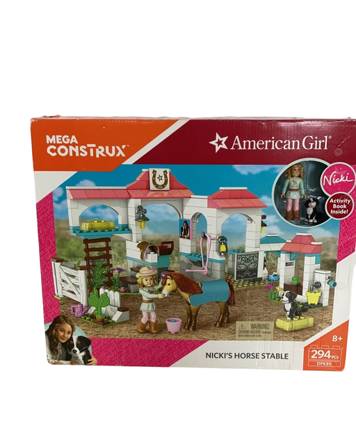 used Mega Construx American Girl Nicki’s Horse Stable