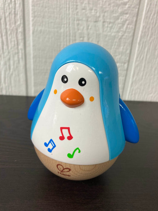used Hape Penguin Musical Wobbler