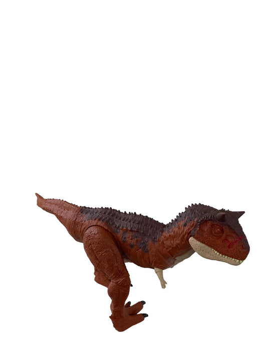 used Jurassic World Thrash N Throw Tyrannosaurus Rex Figure