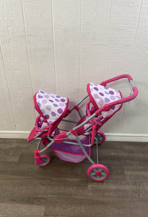 secondhand Lissi Modern Twin Baby Doll Stroller