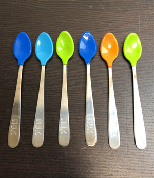 Nuk First Essentials Spoons, Soft-Bite, Infant - 4 spoons