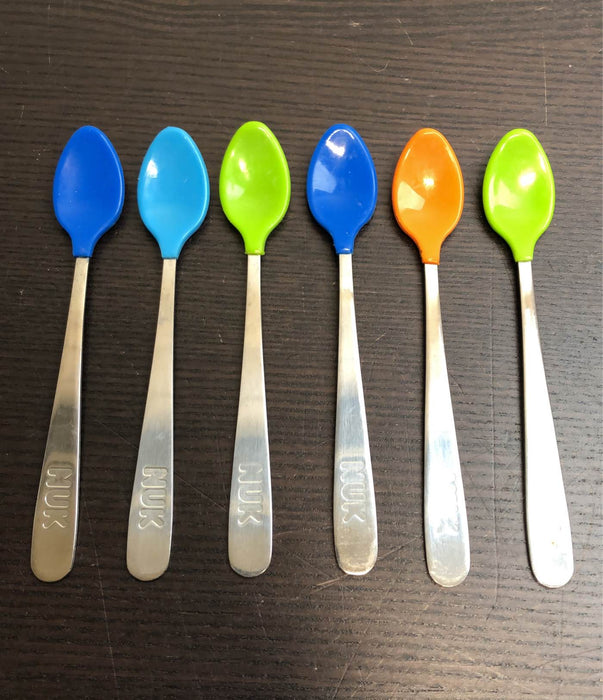 used NUK Soft Bite Infant Spoons