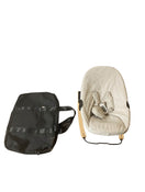 used Bloom Coco Go 3-in-1 Bouncer, Frost Grey Organic