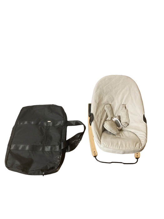 used Bloom Coco Go 3-in-1 Bouncer, Frost Grey Organic