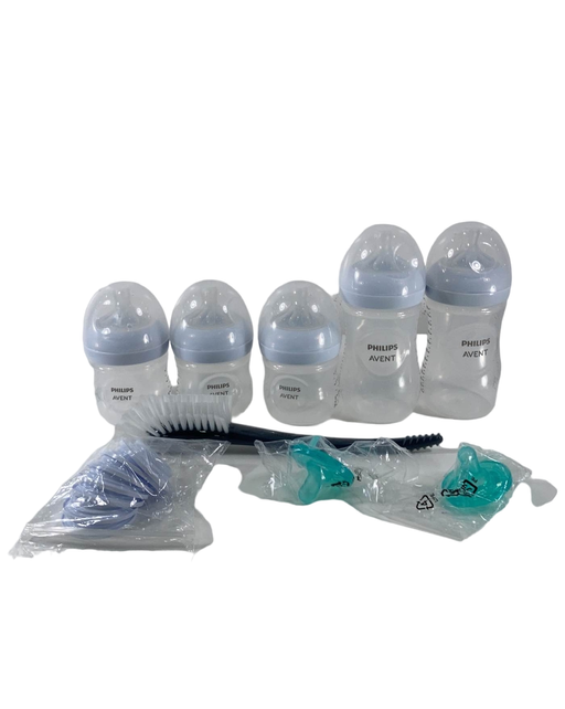 secondhand Philips Avent Natural Baby Bottle Newborn Starter Gift Set, Clear