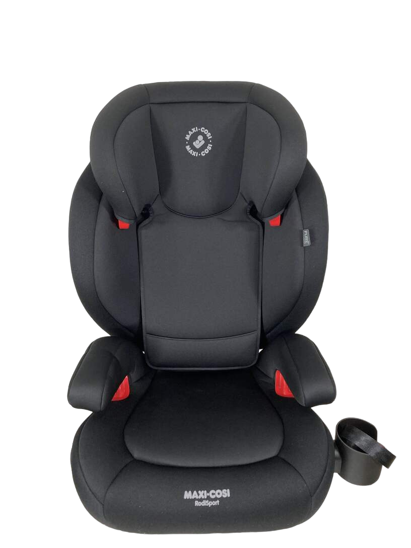 Maxi-Cosi RodiSport Booster Car Seat, 2023, Midnight Black