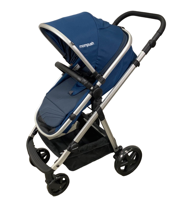 used Mompush Meteor 2 Stroller, 2022, Navy Blue