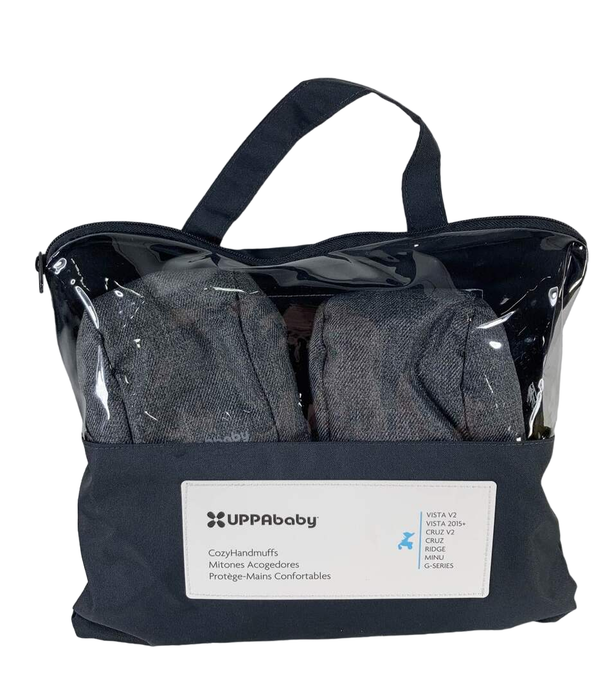 Shop UPPAbaby Cozy Handmuffs, Jordan/Greyson (Charcoal Melange) at GoodBuy Gear