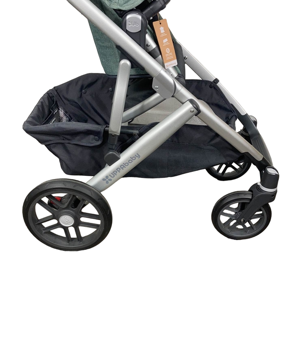 secondhand UPPAbaby VISTA Stroller, Emmett (Green Melange), 2019