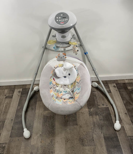 used Fisher Price Cradle 'n Swing, Sweet Snugapuppy Dreams