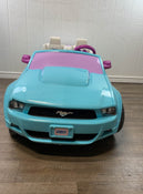 secondhand Fisher Price Power Wheels Disney Frozen Ford Mustang