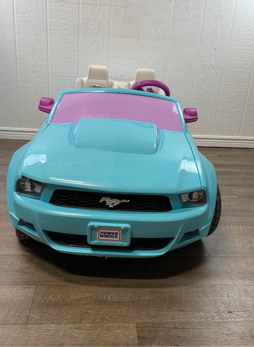 secondhand Fisher Price Power Wheels Disney Frozen Ford Mustang