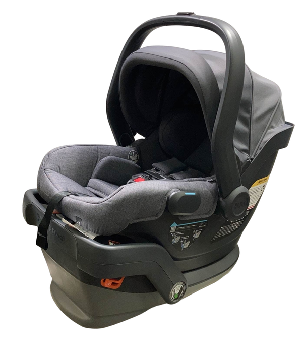 used UPPAbaby MESA V2 Infant Car Seat, 2023, Charcoal Melange Merino Wool)