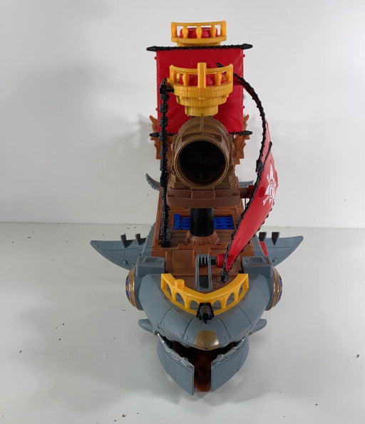 used Fisher Price Imaginext Shark Bite Pirate Ship