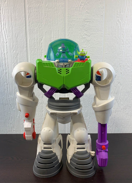 used Fisher Price Imaginext Toy Story Buzz Light year Robot