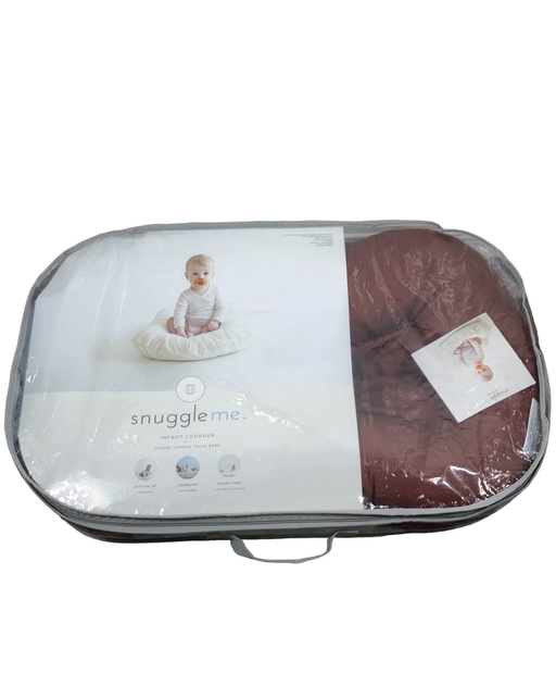 used Snuggle Me Organic Sensory Infant Lounger, Gingerbread