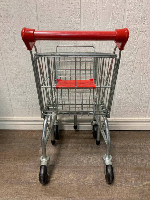 secondhand Melissa & Doug Toy Shopping Cart