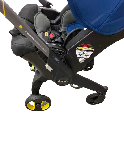 used Doona Infant Car Seat & Stroller Combo, 2022, Royal Blue