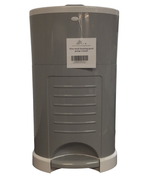 used Diaper Dekor Classic Diaper Pail, Grey