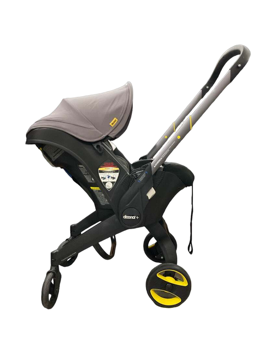 secondhand Doona Infant Car Seat & Stroller Combo, 2022, Grey Hound