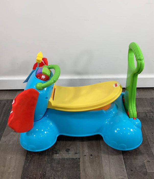 secondhand Fisher Price 3-in-1 Bounce, Stride, and Ride Elephant