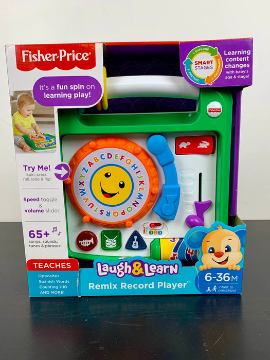 used Fisher Price Laugh And Learn Remix Record Player