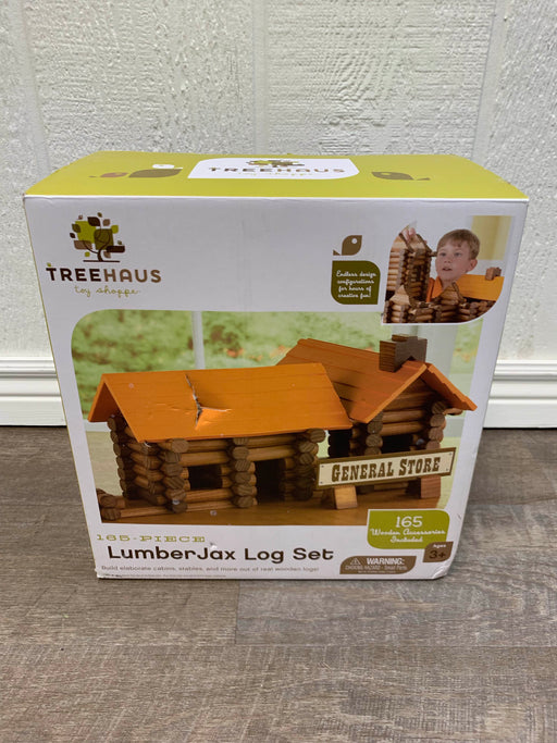 secondhand Treehaus Toy Shoppe LumberJax Log Set