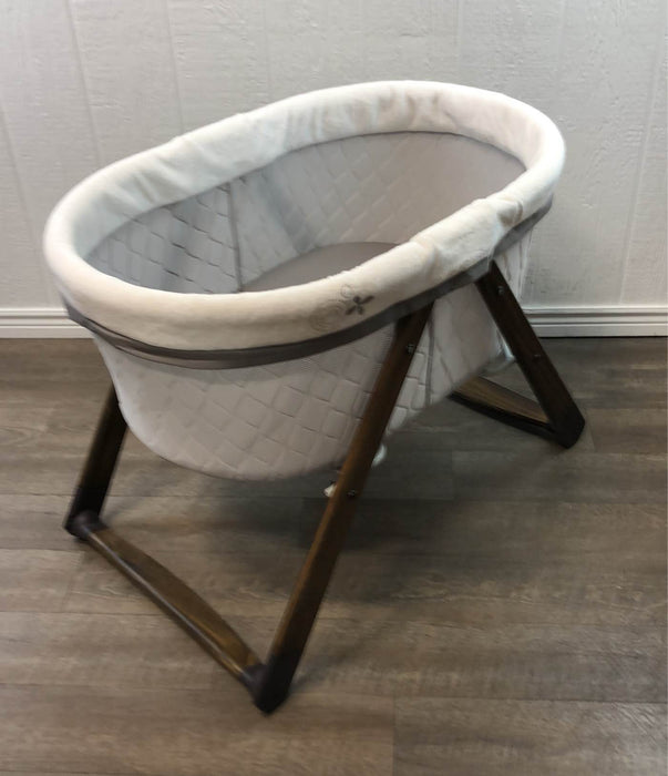 secondhand Ingenuity Foldaway Rocking Wood Bassinet