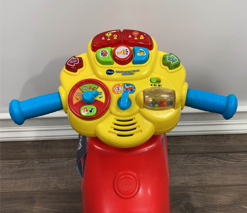 used VTech 2-in-1 Learn And Zoom Motorbike