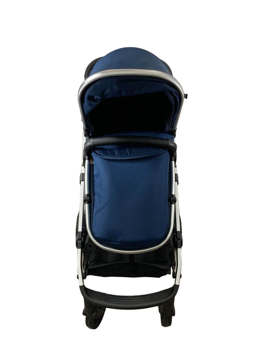 secondhand Mompush Meteor 2 Stroller, Navy Blue, 2021