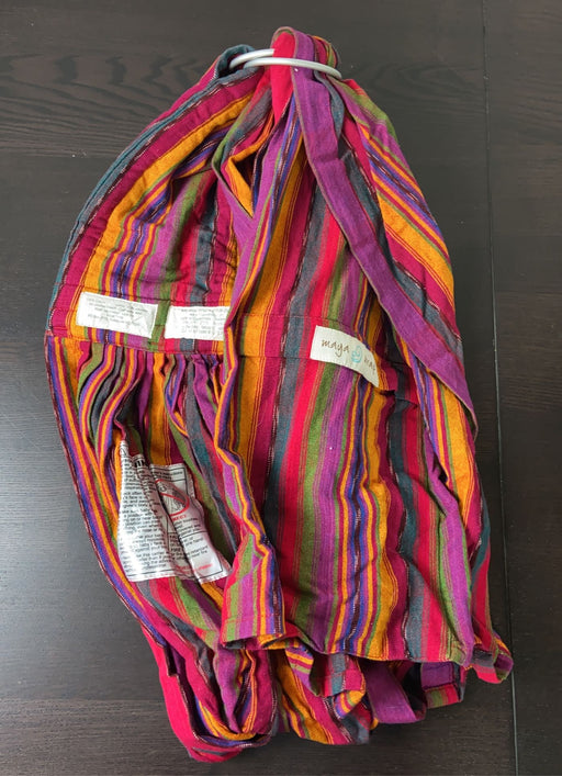 used Maya Wrap Lightly Padded Ring Sling Baby Carrier