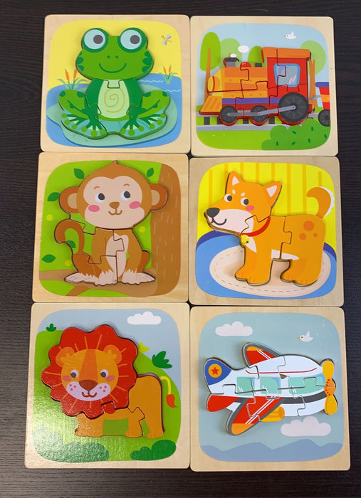 secondhand Transifun Wooden Puzzles