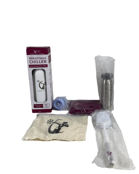 used Ceres Chill Free The Moms Starter Kit, White