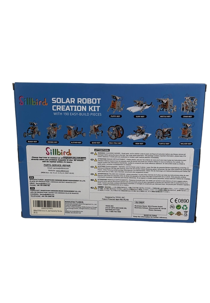 Sillbird Solar Robot Creation Kit