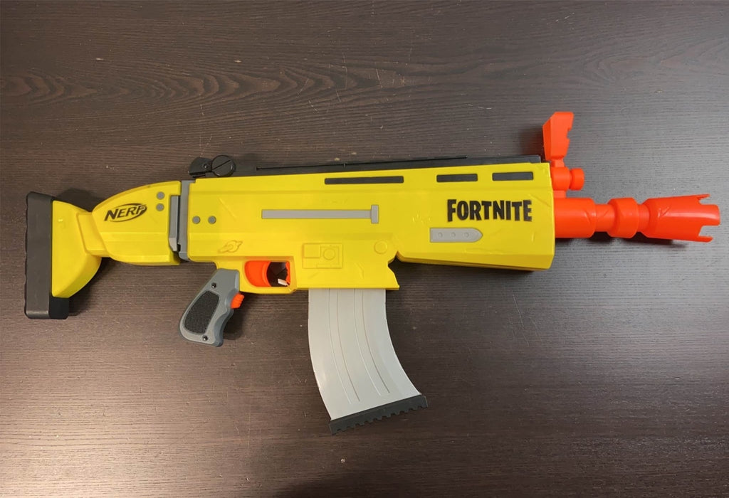 secondhand Nerf Fortnite AR-L Elite Dart Blaster