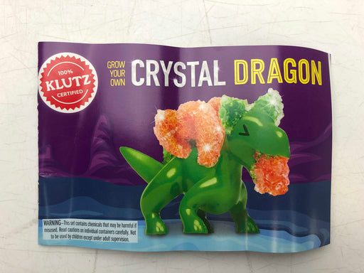 secondhand Klutz Dragon Crystal