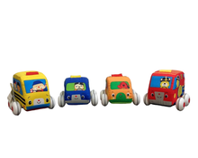 used Melissa & Doug K’s Kids Pull-Back Vehicle Set