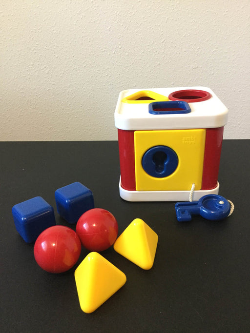 used Ambi Toys Lock A Block Shape Sorter